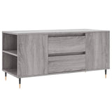 Wooden Coffee Table 102cm Wide With 2 Drawers - Vantage Home