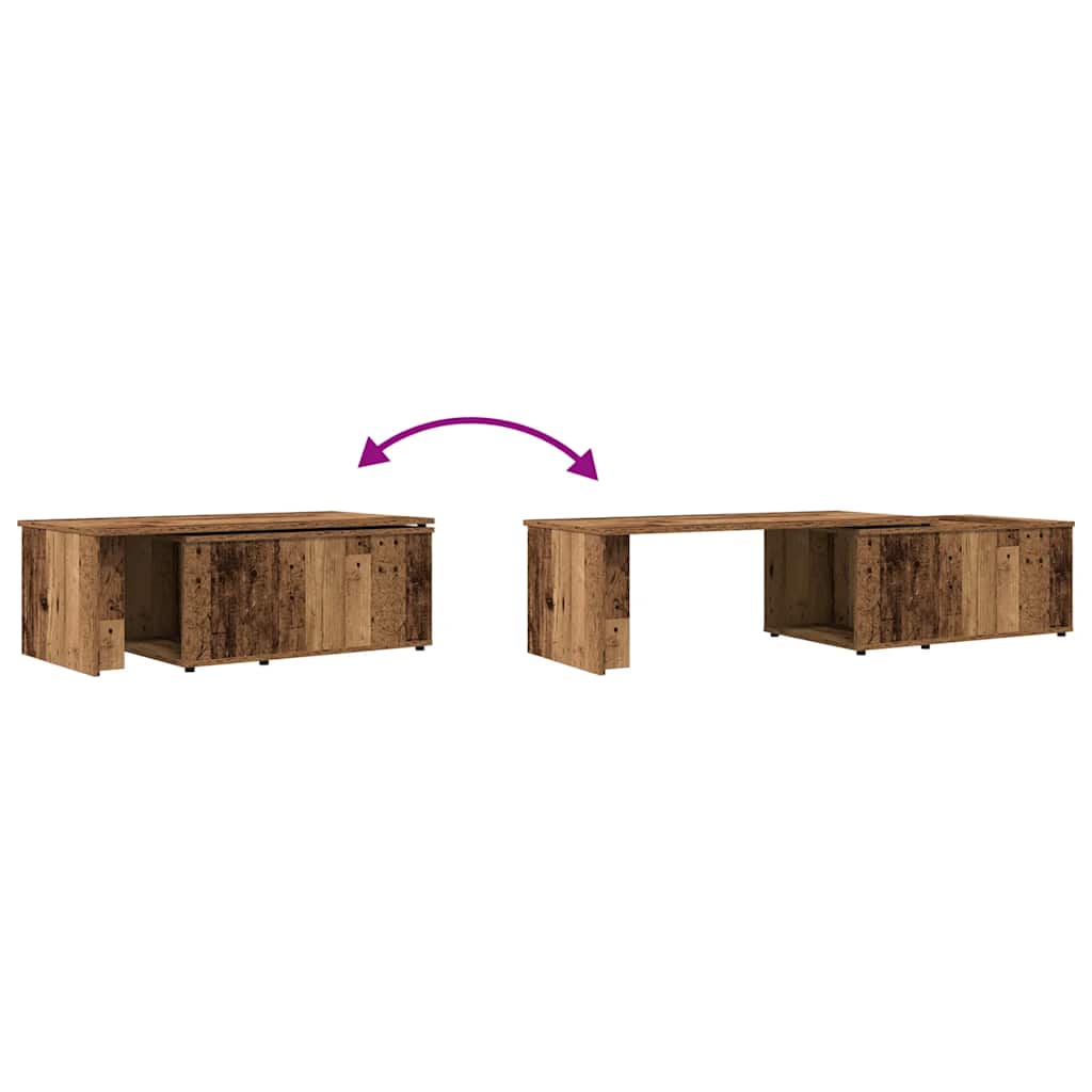 Wooden Coffee Table 150cm Wide - Vantage Home
