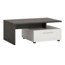 Wooden Coffee Table With 2 Drawers - Zingaro