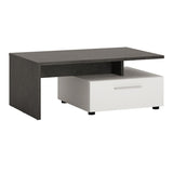 Wooden Coffee Table With 2 Drawers - Zingaro