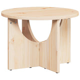 Wooden Coffee Table 50cm Wide Round - Vantage Home