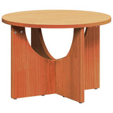Wooden Coffee Table 50cm Wide Round - Vantage Home