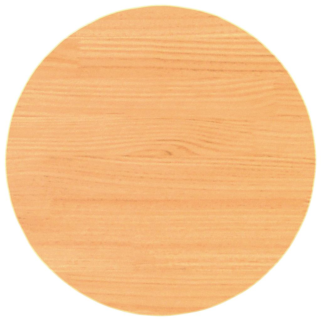 Wooden Coffee Table 50cm Wide Round - Vantage Home