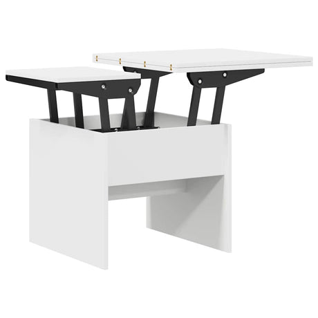 Wooden Coffee Table 55cm Wide Height Adjustable - Vantage Home