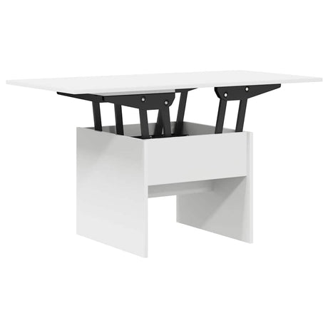 Wooden Coffee Table 55cm Wide Height Adjustable - Vantage Home