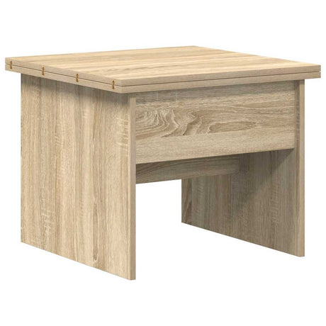 Wooden Coffee Table 55cm Wide Height Adjustable - Vantage Home
