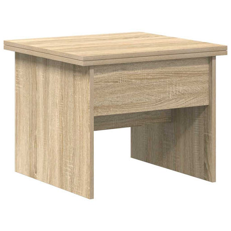 Wooden Coffee Table 55cm Wide Height Adjustable - Vantage Home