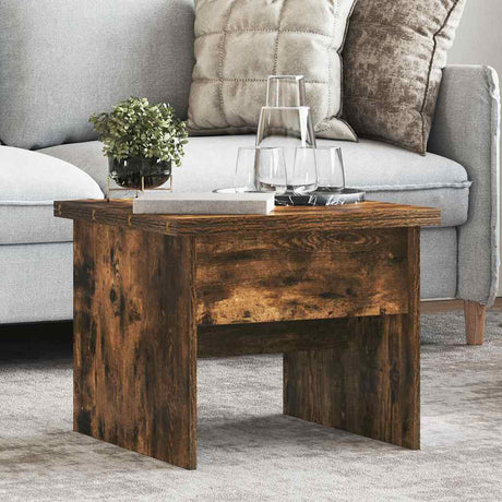 Wooden Coffee Table 55cm Wide Height Adjustable - Vantage Home