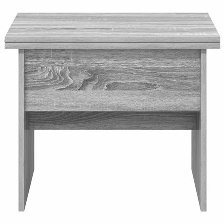 Wooden Coffee Table 55cm Wide Height Adjustable - Vantage Home