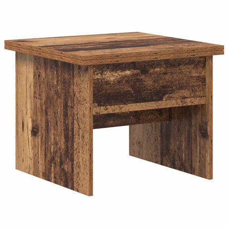 Wooden Coffee Table 55cm Wide Height Adjustable - Vantage Home