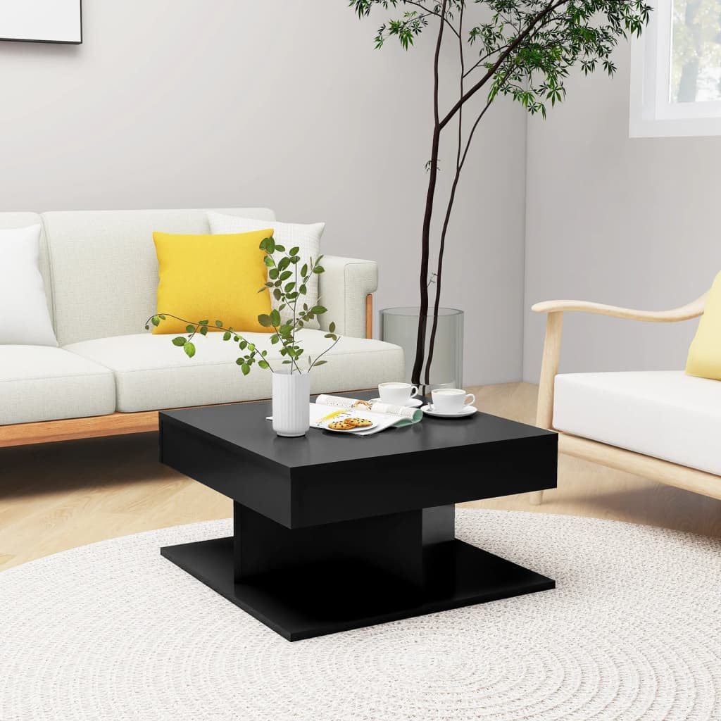 Wooden Coffee Table 57cm Wide Square - Vantage Home