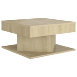 Wooden Coffee Table 57cm Wide Square - Vantage Home