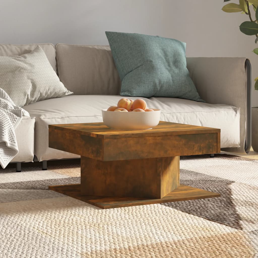 Wooden Coffee Table 57cm Wide Square - Vantage Home
