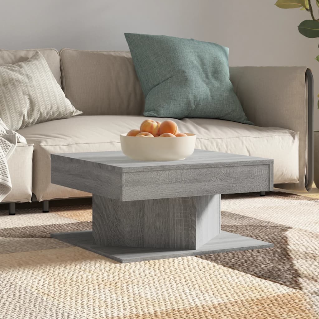 Wooden Coffee Table 57cm Wide Square - Vantage Home