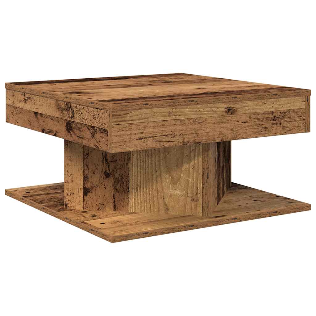 Wooden Coffee Table 57cm Wide Square - Vantage Home