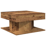 Wooden Coffee Table 57cm Wide Square - Vantage Home