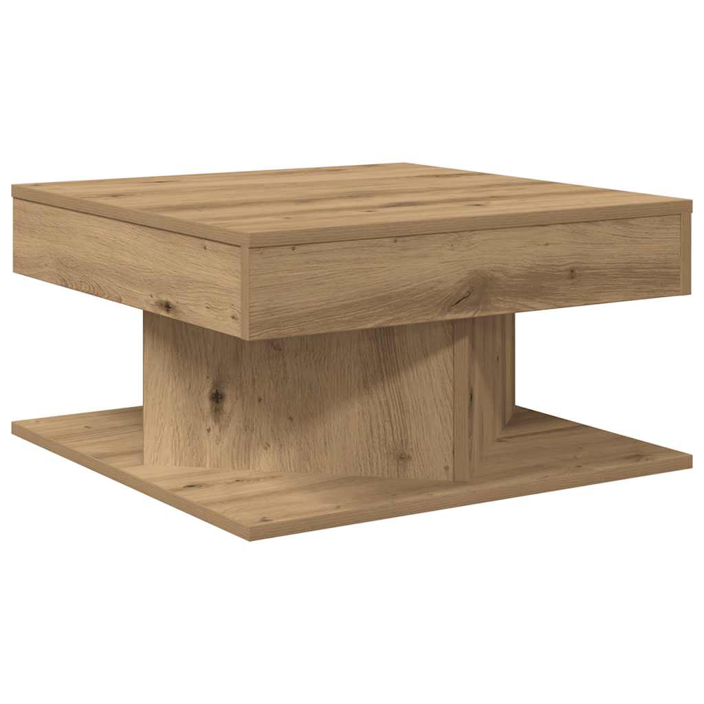 Wooden Coffee Table 57cm Wide Square - Vantage Home