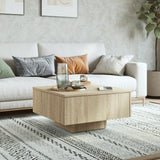 Wooden Coffee Table 60cm Wide Square - Vantage Home