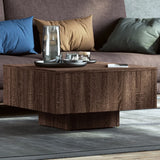 Wooden Coffee Table 60cm Wide Square - Vantage Home