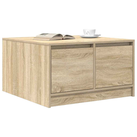 Wooden Coffee Table 70.5cm Wide With 4 Drawers - Vantage Home