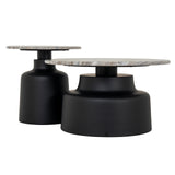 Wooden Coffee Table 72cm Wide Round - Oura