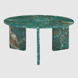 Wooden Coffee Table 80cm Wide Round - Halo