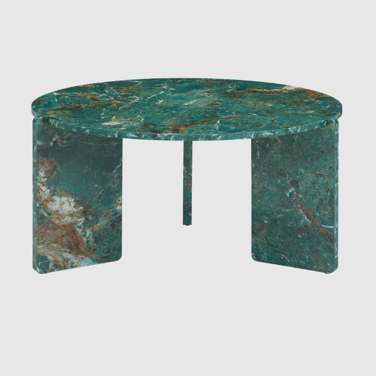 Wooden Coffee Table 80cm Wide Round - Halo