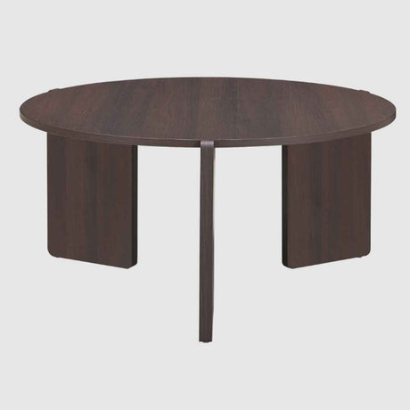 Wooden Coffee Table 80cm Wide Round - Halo