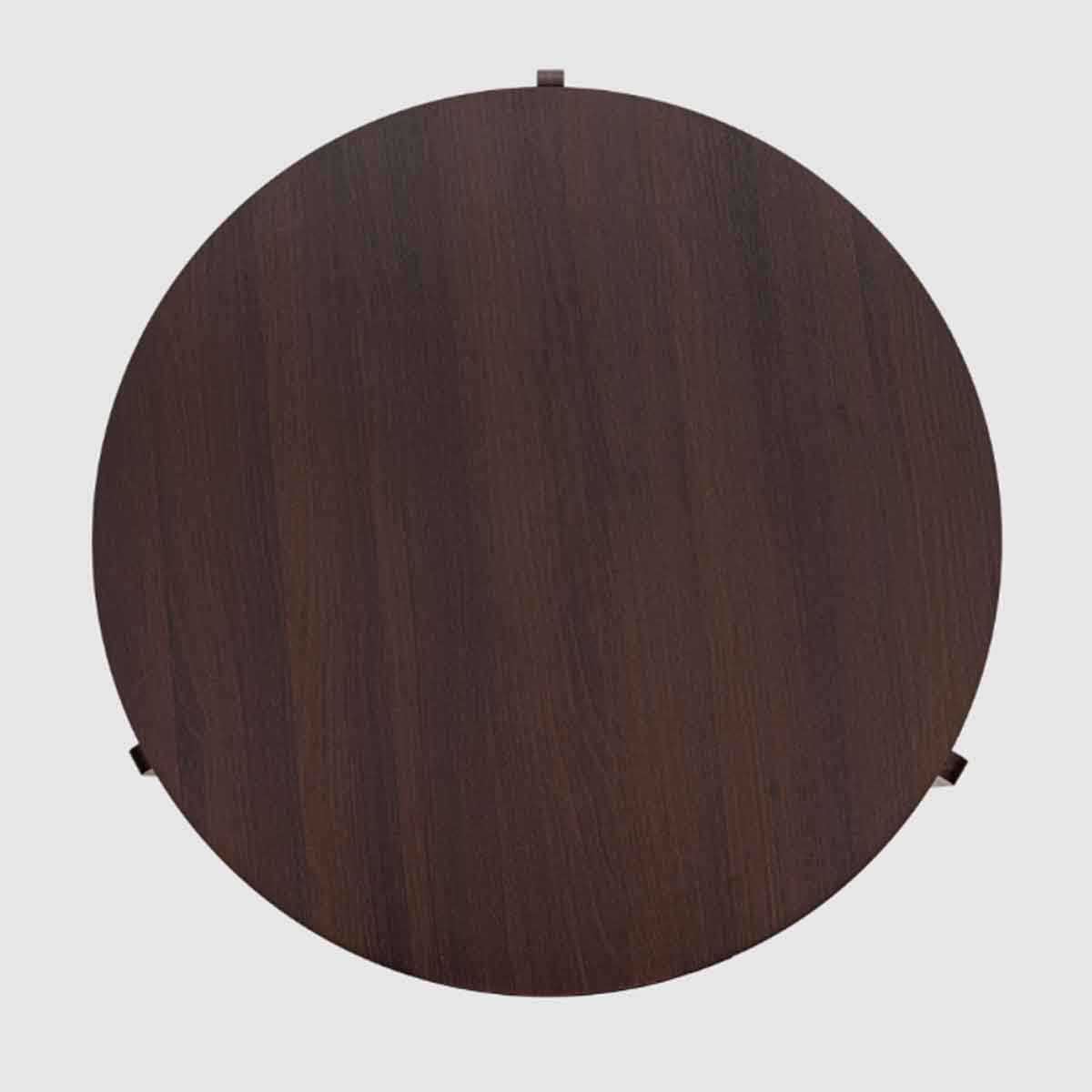 Wooden Coffee Table 80cm Wide Round - Halo