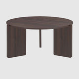 Wooden Coffee Table 80cm Wide Round - Halo