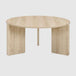 Wooden Coffee Table 80cm Wide Round - Halo