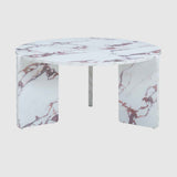 Wooden Coffee Table 80cm Wide Round - Halo