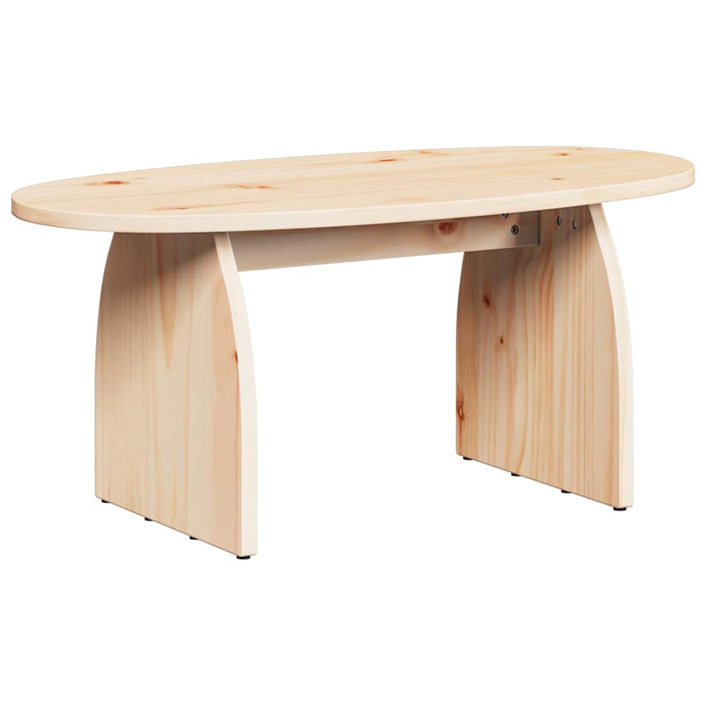 Wooden Coffee Table 80cm Wide - Vantage Home