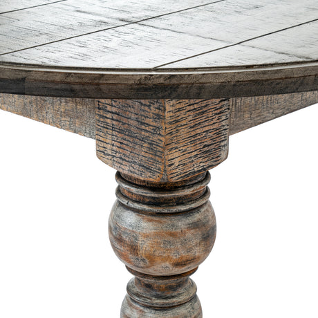 Wooden Coffee Table 90cm Wide Round - Rutland