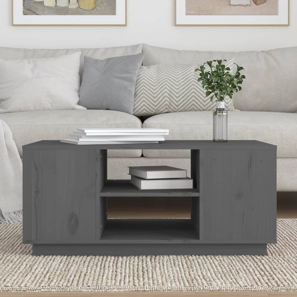 Wooden Coffee Table 90cm Wide - Vantage Home