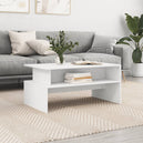 Wooden Coffee Table 90cm Wide With Shelf - Vantage Home