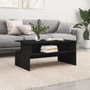Wooden Coffee Table 90cm Wide With Shelf - Vantage Home
