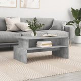 Wooden Coffee Table 90cm Wide With Shelf - Vantage Home