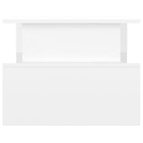 Wooden Coffee Table 90cm Wide With Shelf - Vantage Home