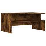 Wooden Coffee Table 90cm Wide With Shelf - Vantage Home