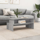 Wooden Coffee Table 90cm Wide With Shelf - Vantage Home