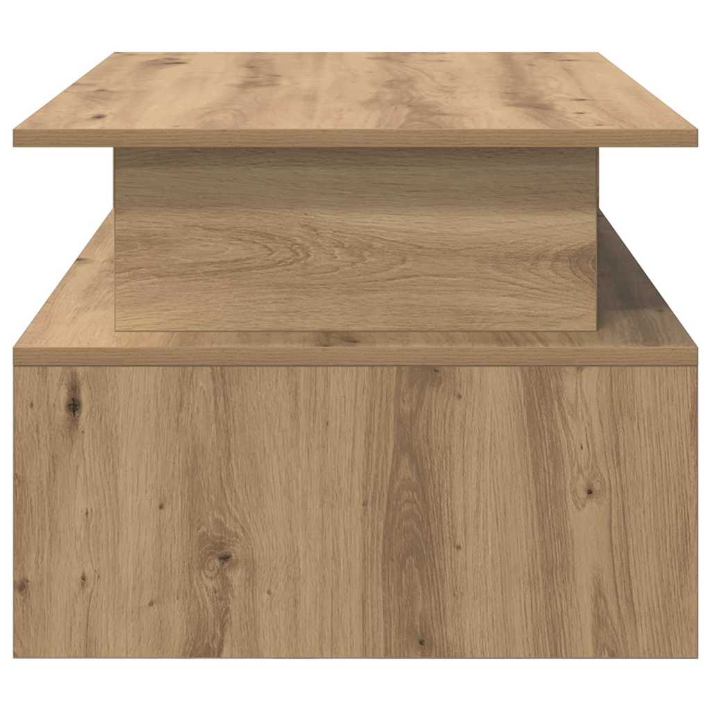 Wooden Coffee Table 90cm Wide With Shelf - Vantage Home