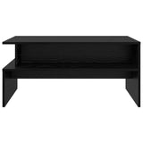 Wooden Coffee Table 90cm Wide With Shelf - Vantage Home
