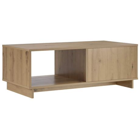 Wooden Coffee Table 95cm Wide Rectangular With 1 Drawer - Vantage Home