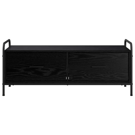 Wooden Coffee Table 99.5cm Wide With 2 Drawers And Steel Frame - Vantage Home