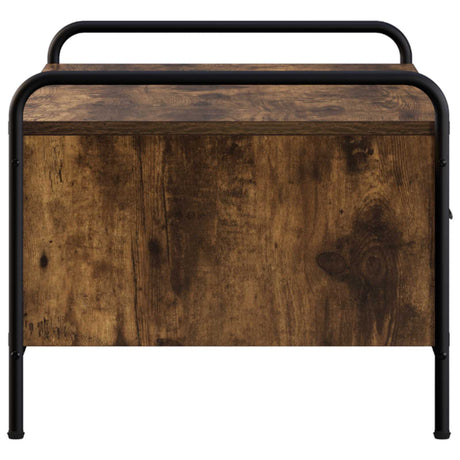 Wooden Coffee Table 99.5cm Wide With 2 Drawers And Steel Frame - Vantage Home