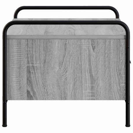 Wooden Coffee Table 99.5cm Wide With 2 Drawers And Steel Frame - Vantage Home