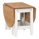 Wooden Coffee Table Drop Leaf - Santos