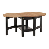 Wooden Coffee Table Drop Leaf - Santos