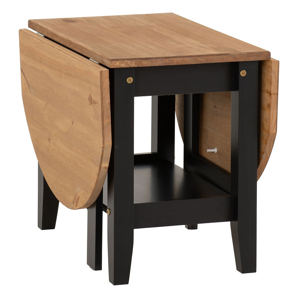 Wooden Coffee Table Drop Leaf - Santos